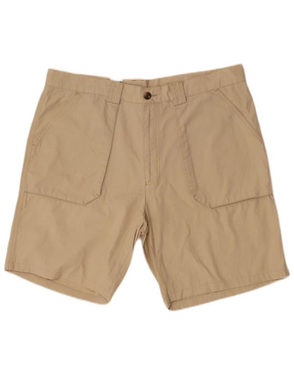 Vintage Herre Chino Shorts IT 56 3XL W38 Beige Bomuld