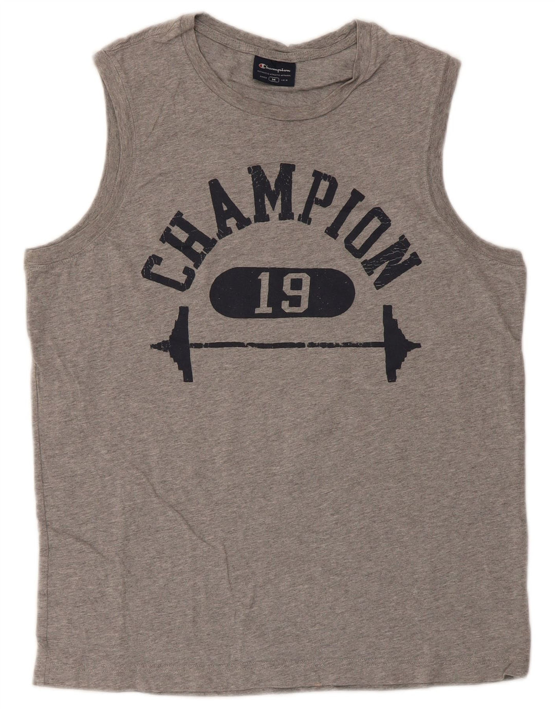 Champion Herre Grafisk Vest Top Medium Grå
