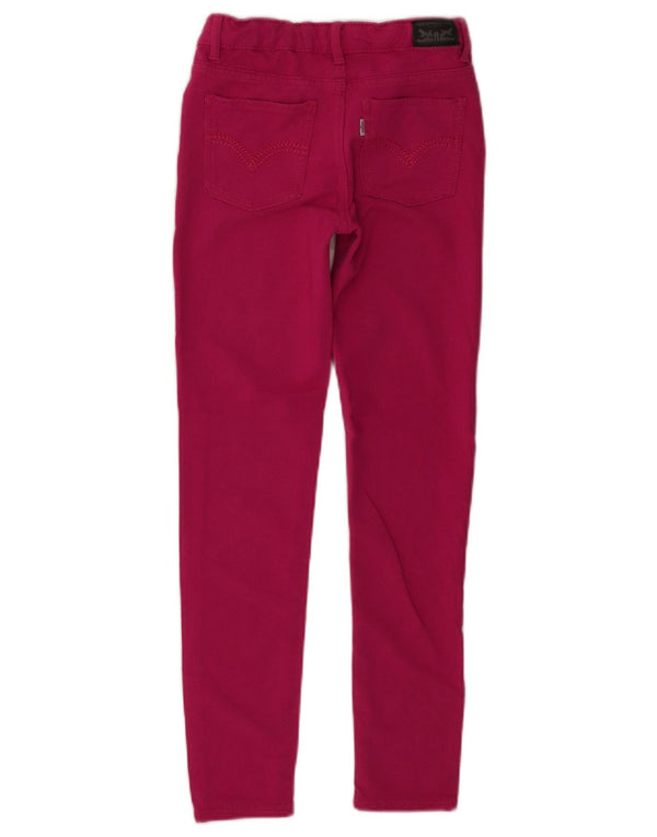 Levi's Girls Skinny Jeans 9-10 år W24 L25 Pink