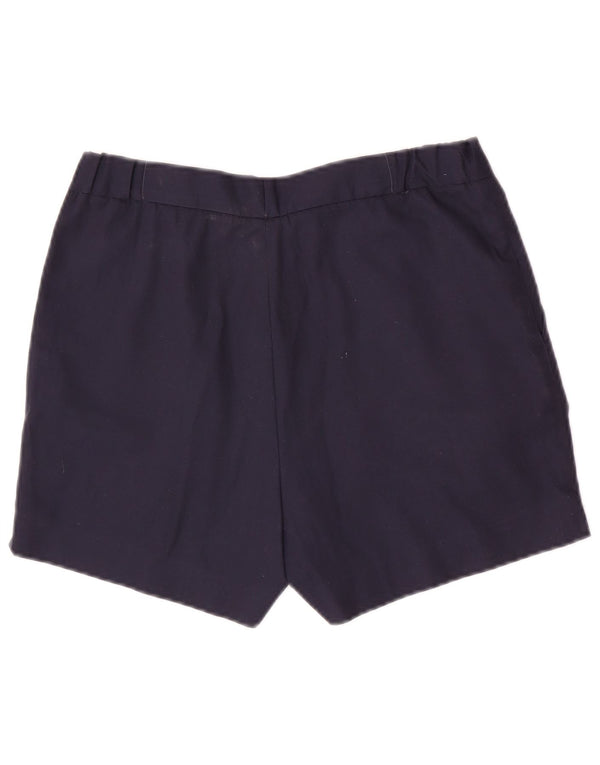 Cerruti 1881 Herre Pegged Chino Shorts IT 48 Medium W30 Navy Blue Polyester