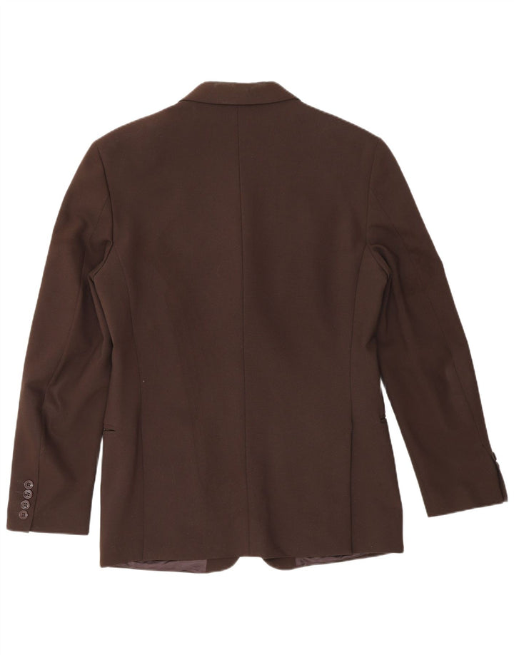 Sisley Herre 4-knaps blazerjakke IT 46 Lille brun polyester