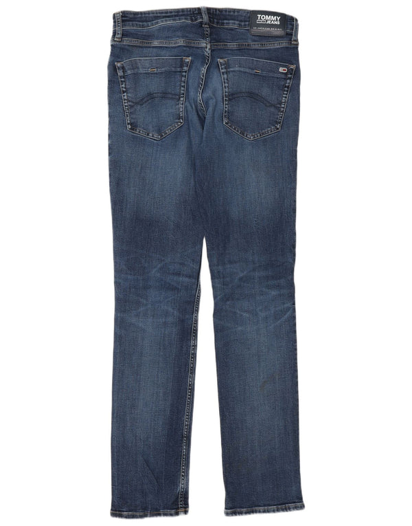 Tommy Hilfiger Mens Scanton Slim Jeans W32 L34 Navy Blue Cotton