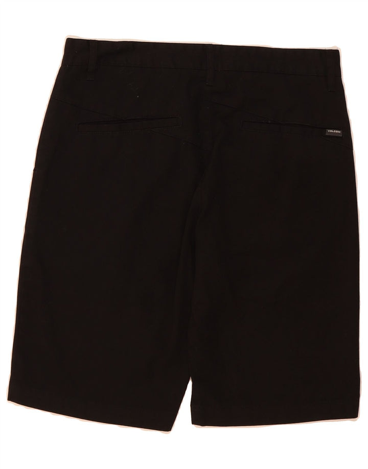 VOLCOM Mens Chino Shorts W30 Medium  Black Cotton Vintage Volcom and Second-Hand Volcom from Messina Hembry 