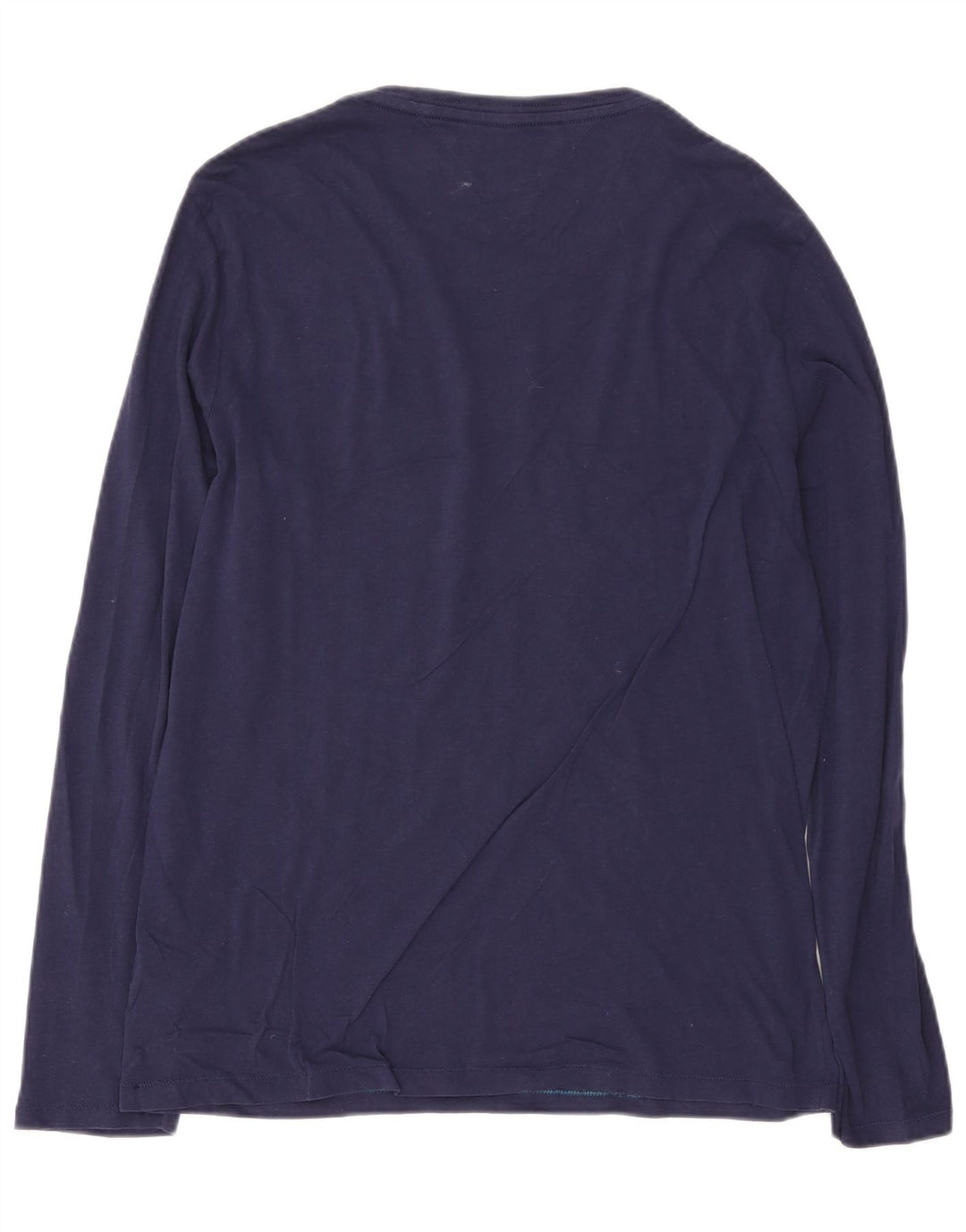 Tommy Hilfiger Herre grafisk top langærmet XL marineblå bomuld