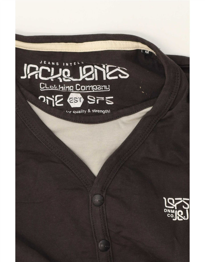 Jack & Jones Herre Top Langærmet Medium Grå
