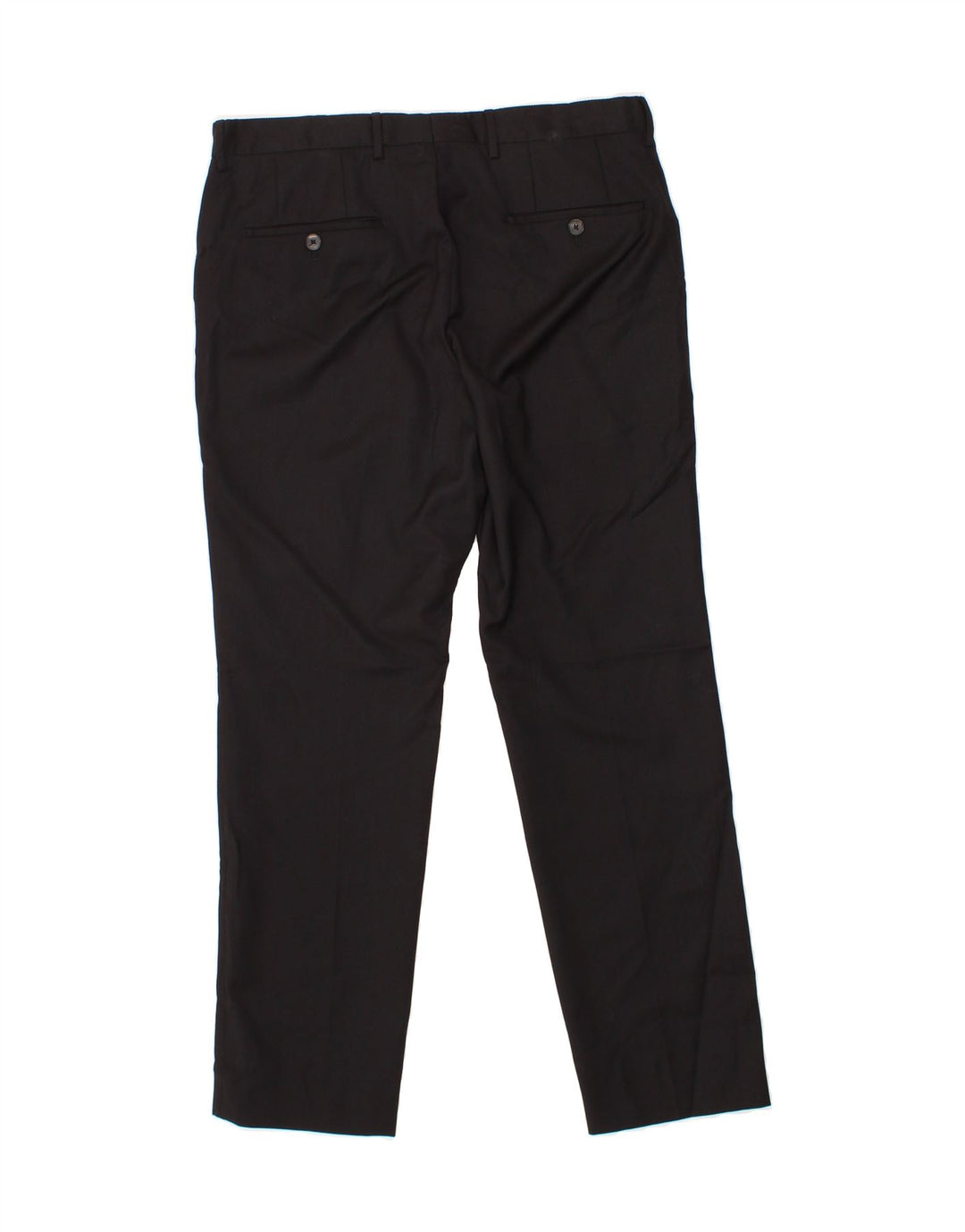 HUGO BOSS Mens Slim Cropped Trousers IT 48 Medium W32 L23 Black Vintage Hugo Boss and Second-Hand Hugo Boss from Messina Hembry 