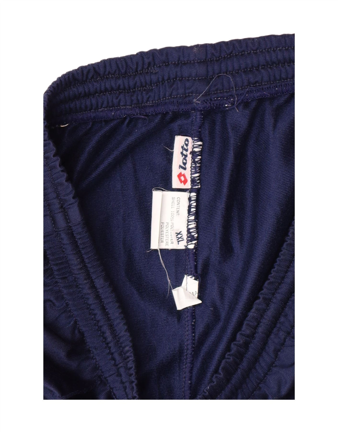 LOTTO Boys Tracksuit Trousers 15-16 Years 2XL Navy Blue Polyester