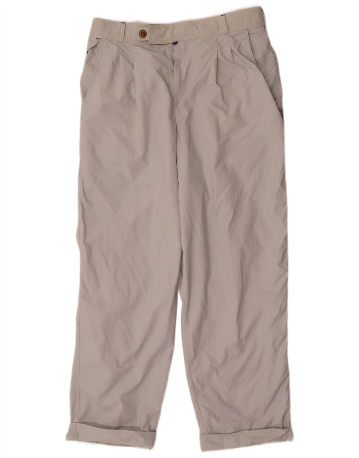 Tactel Herre Pegged Chino Bukser W36 L30 Grå Polyamid
