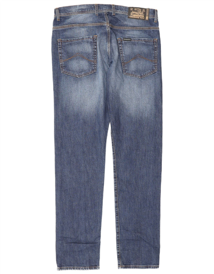 Carrera Herre 710 Regular Straight Jeans W36 L34 Blå Bomuld