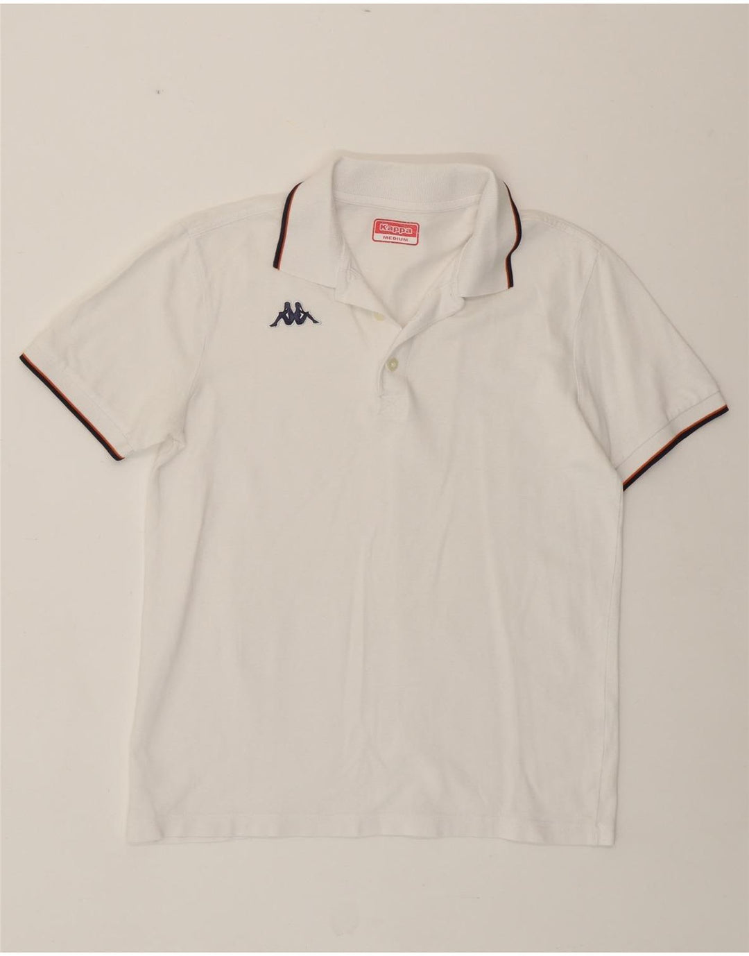 KAPPA Herre poloshirt Medium White