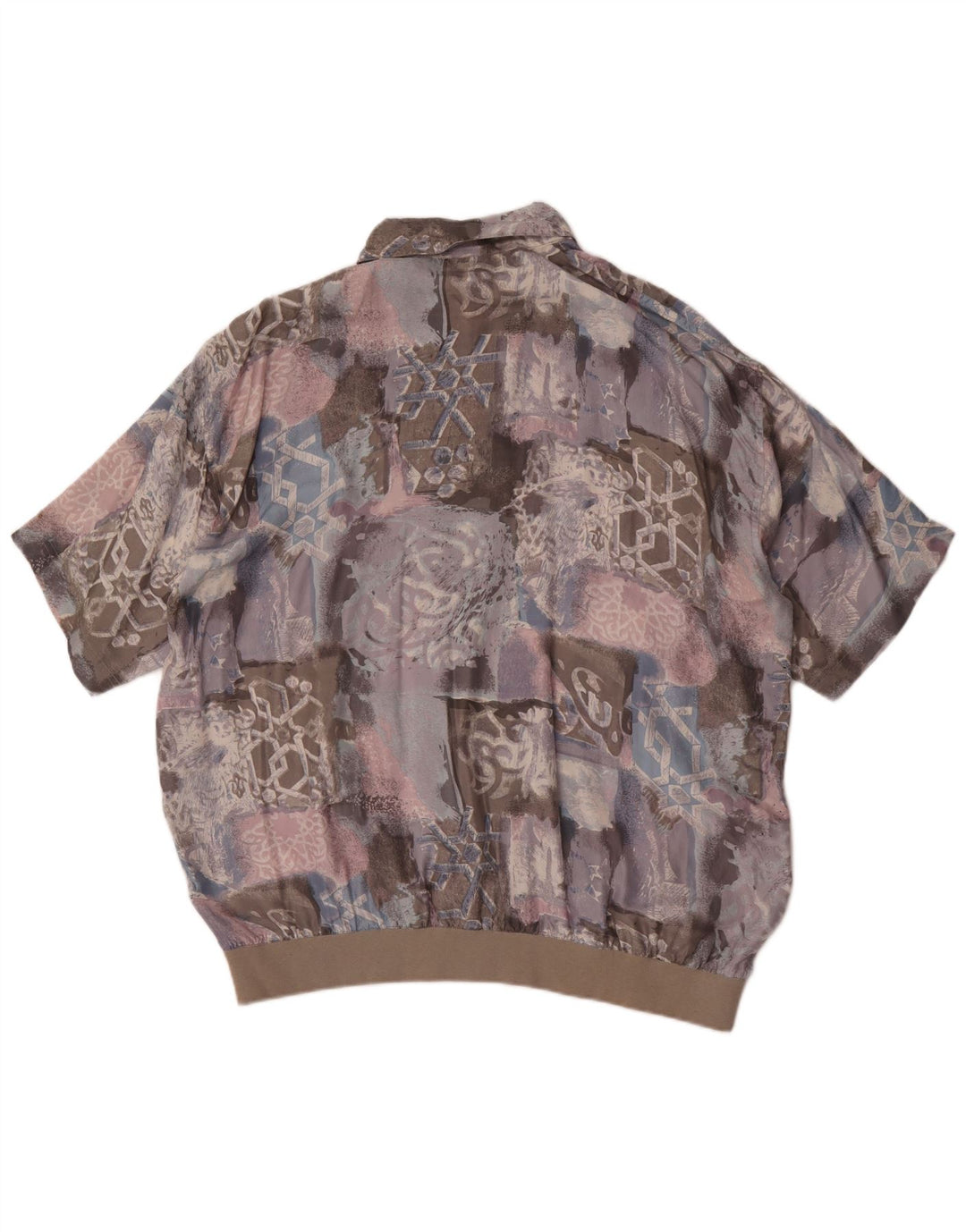 Canda kortærmet herretrøje IT 56/58 XL Flerfarvet patchwork