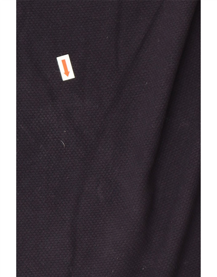 Jules herre rund hals sweater stor marineblå bomuld