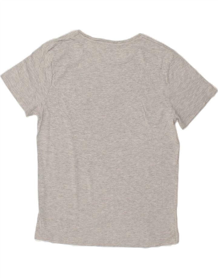 JULES Mens Graphic T-Shirt Top Large Grey Cotton Vintage Jules and Second-Hand Jules from Messina Hembry 