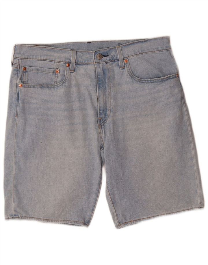 Levi's Herre 405 denimshorts W34 Large Blue Cotton