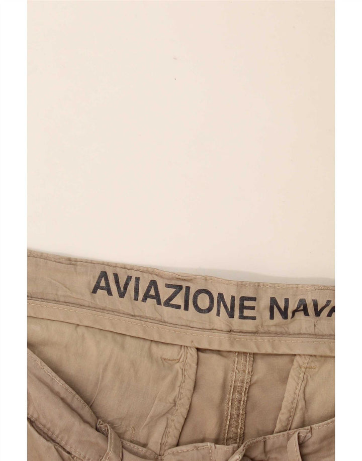 Aviazione Navale Herre Chino Shorts W34 Large Beige