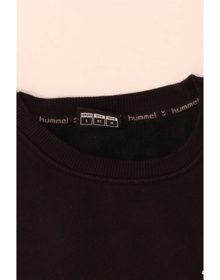 Hummel Herre Sweatshirt Jumper Lille Sort Bomuld