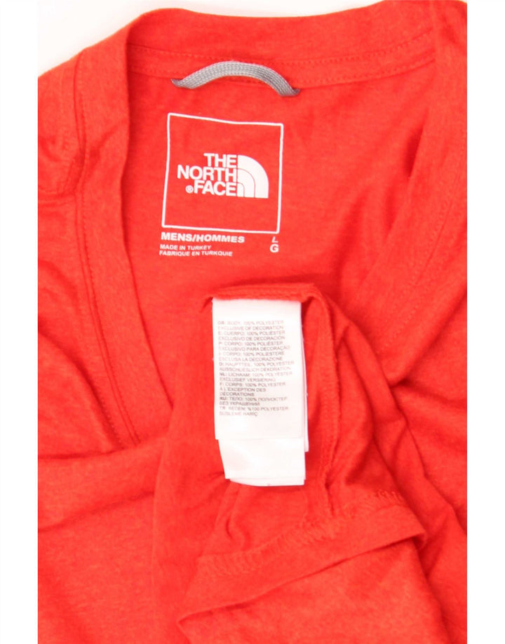The North Face Herre T-Shirt Top Stor Rød Polyester