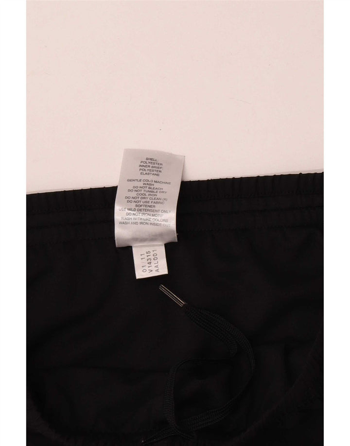 Adidas sportsshorts til kvinder UK 10 Small Black Polyester