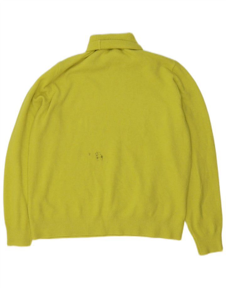 Marks & Spencer Herre rullehals sweater mellemgrøn polyester