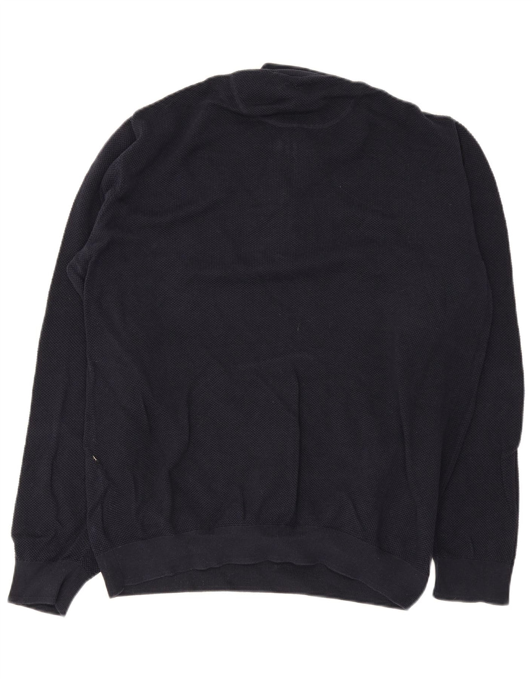 Gant herre lynlås-hals sweater 2XL marineblå bomuld