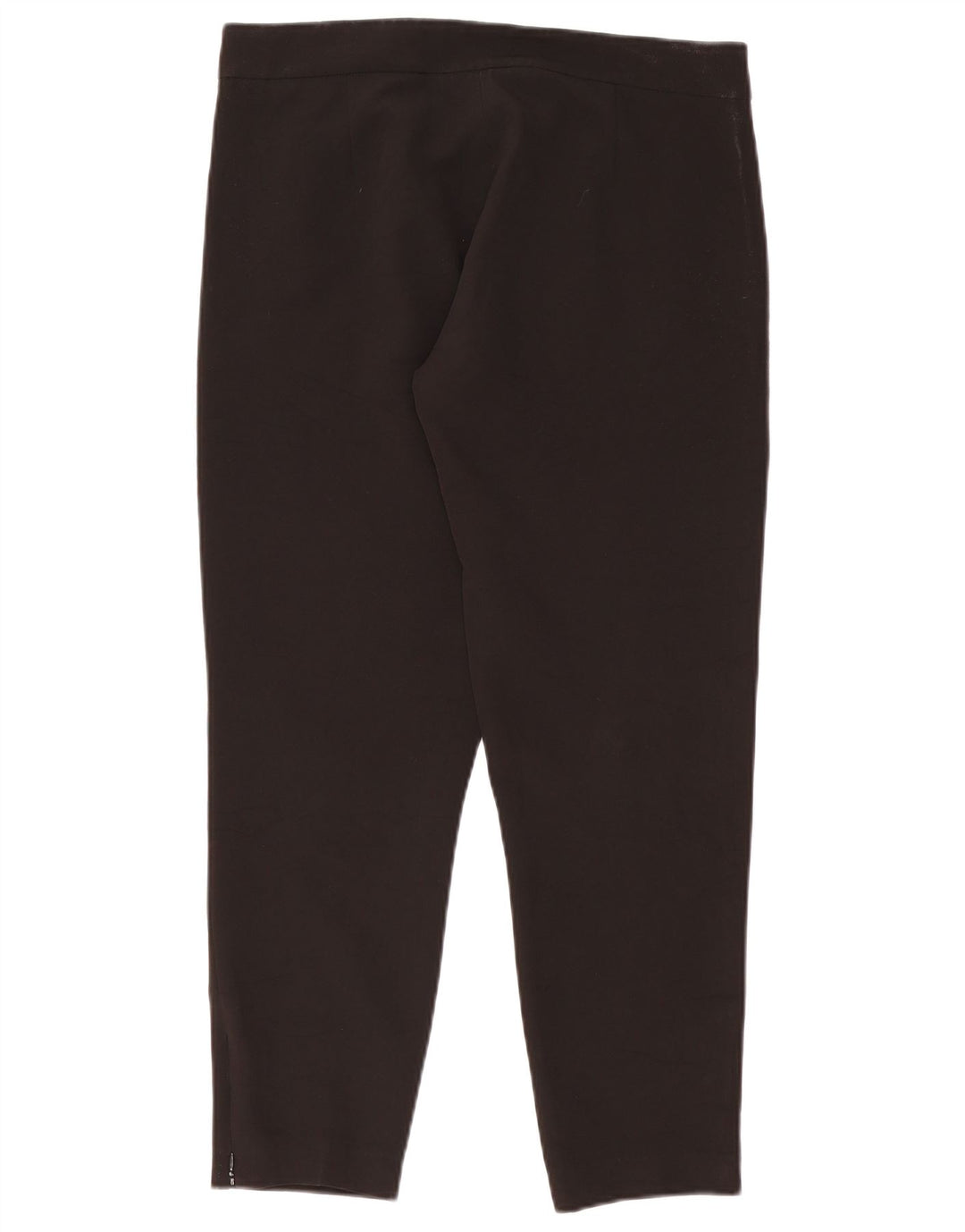 Trussardi Dame Slim Casual Bukser IT 46 Large W36 L27 Sort Polyester