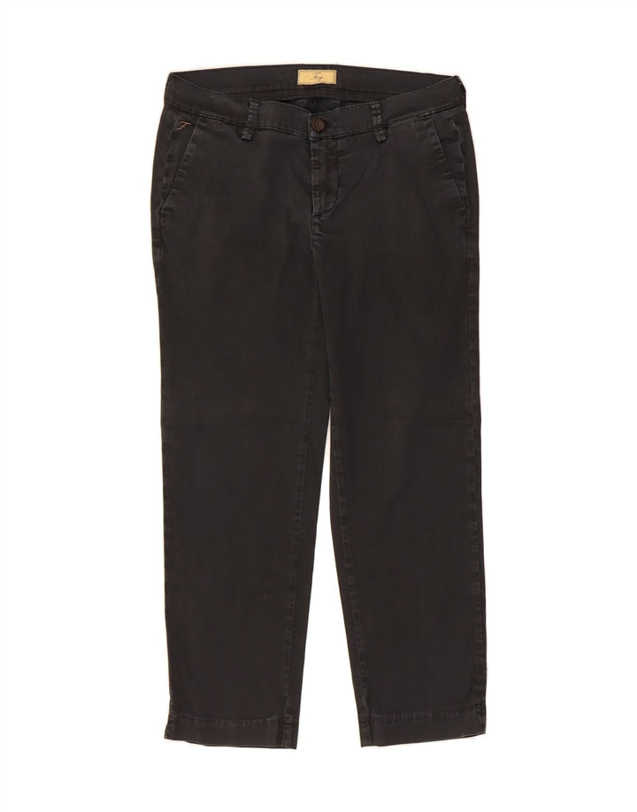 FAY Womens Straight Chino Trousers W30 L26 Black Cotton Vintage Fay and Second-Hand Fay from Messina Hembry 