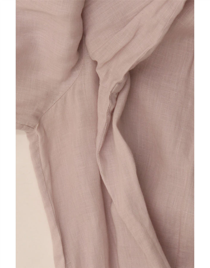 CALVIN KLEIN Womens Oversized Pullover Shirt Dress US 6 Medium Pink Vintage Calvin Klein and Second-Hand Calvin Klein from Messina Hembry 