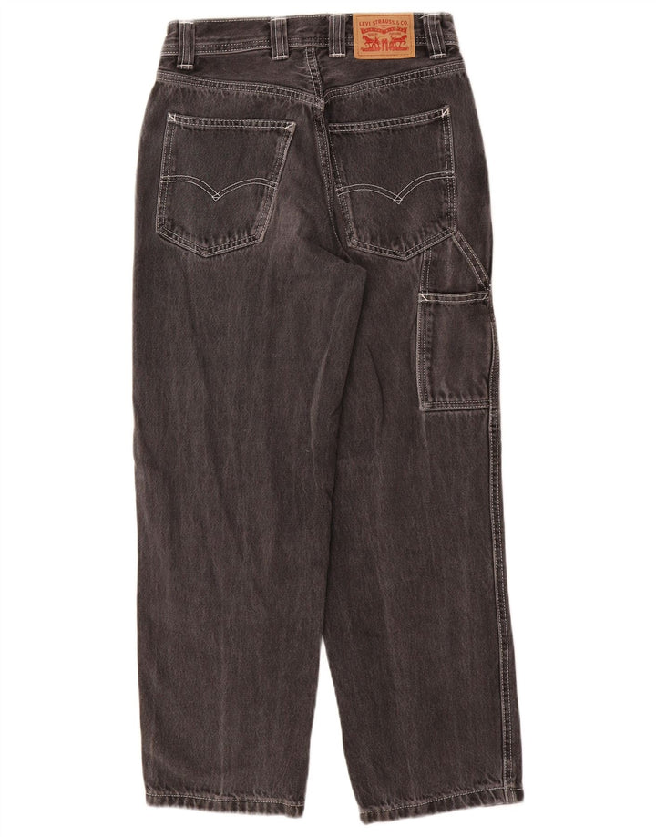 Levi's Dame Cargo Tapered Jeans W25 L26 Grå Bomuld