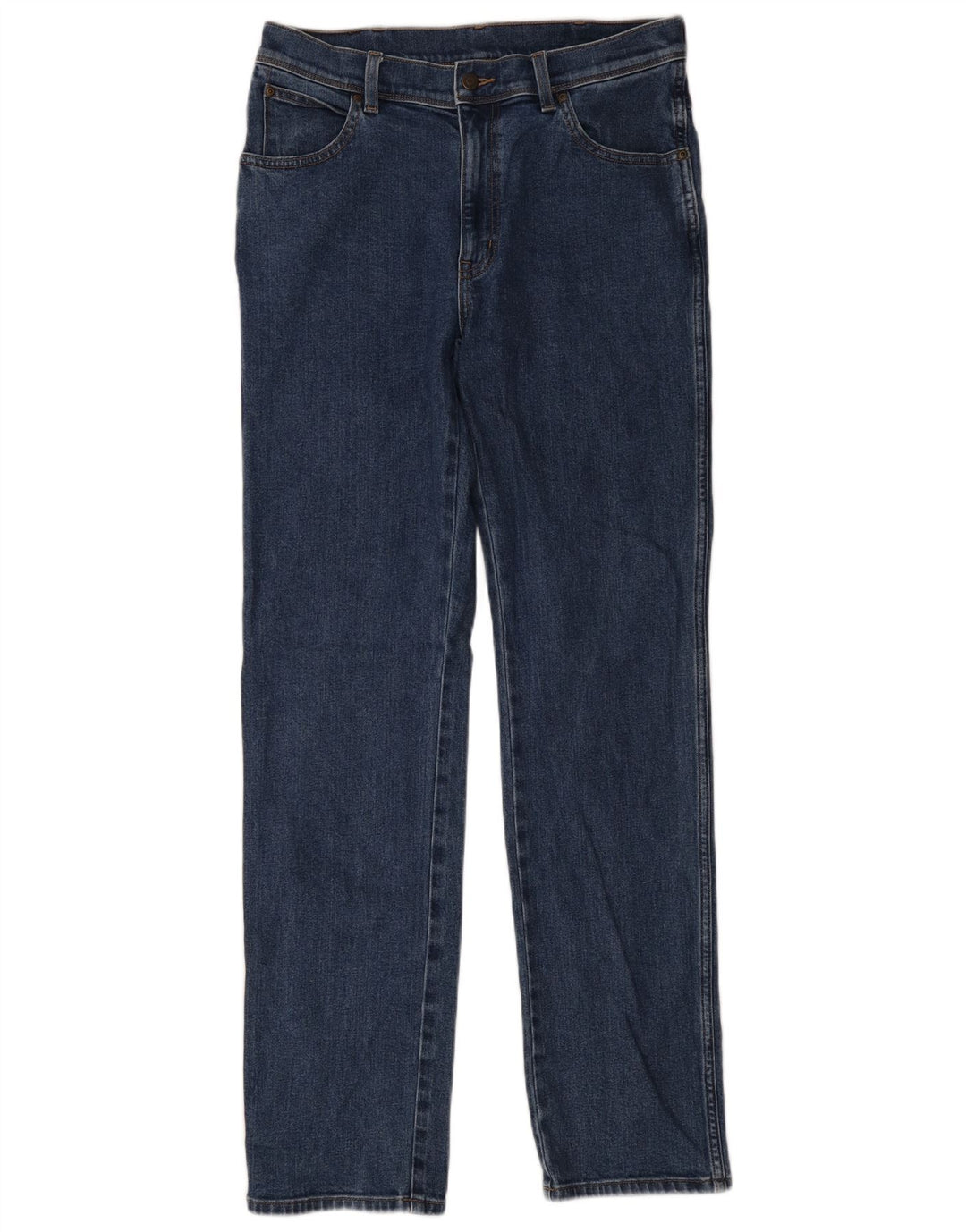 Wrangler Straight Jeans til mænd W34 L34 blå bomuld