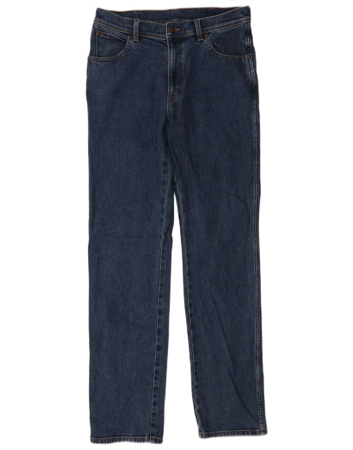 Wrangler Straight Jeans til mænd W34 L34 blå bomuld