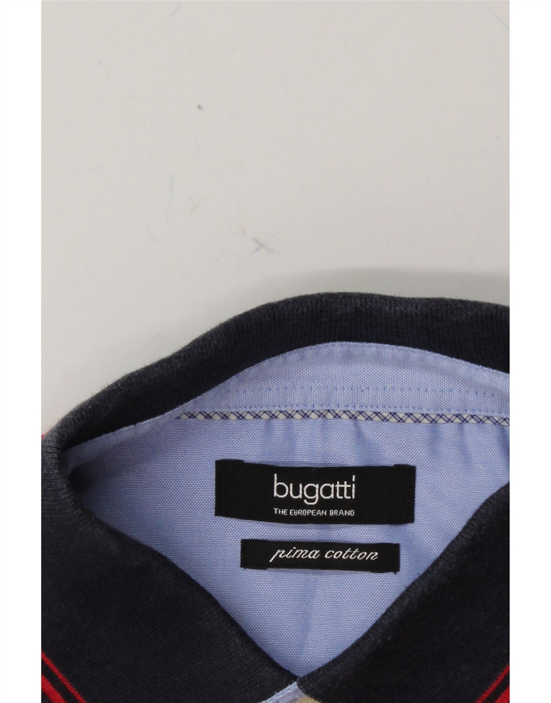 BUGATTI Mens Polo Shirt Medium Red Vintage Bugatti and Second-Hand Bugatti from Messina Hembry 
