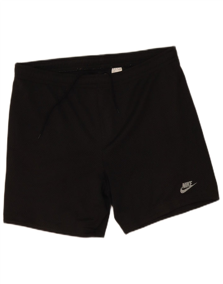 Nike sportsshorts til kvinder UK 18 XL sort polyester