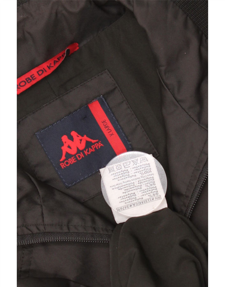 Kappa Dame Overfrakke UK 18 XL Sort Polyester