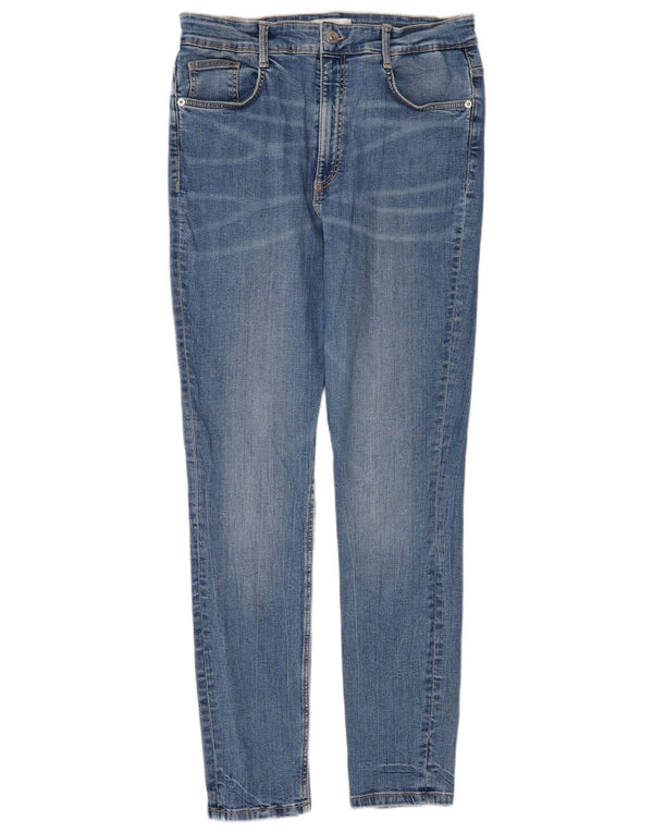 Zara Dame Skinny Jeans EU 42 Large W32 L28 Blå