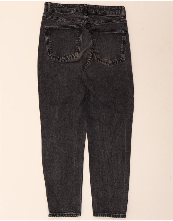 Zara Dame Løse Jeans EU 38 Small W28 L27 Grå