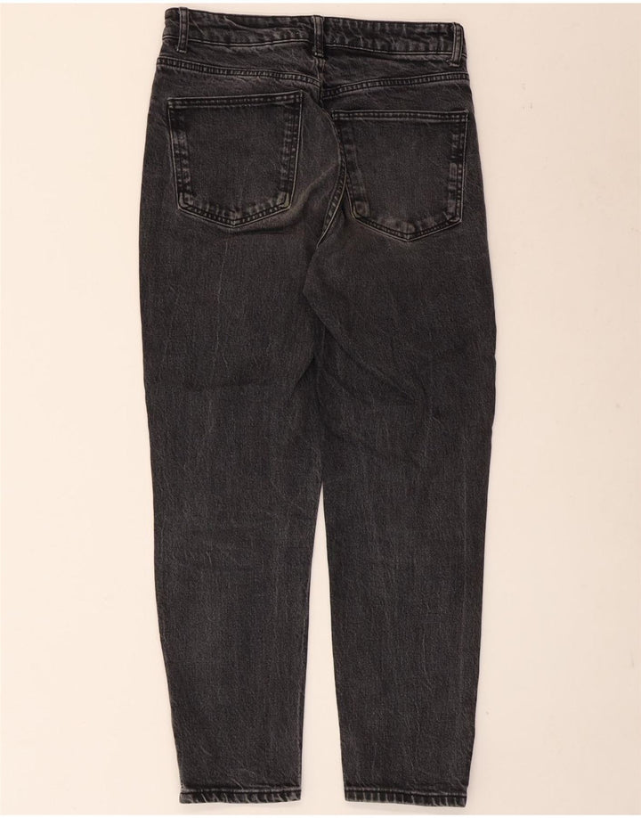 Zara Dame Løse Jeans EU 38 Small W28 L27 Grå
