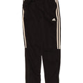 Adidas Drenge Træningsdragt Bukser 13-14 År Sort Polyester