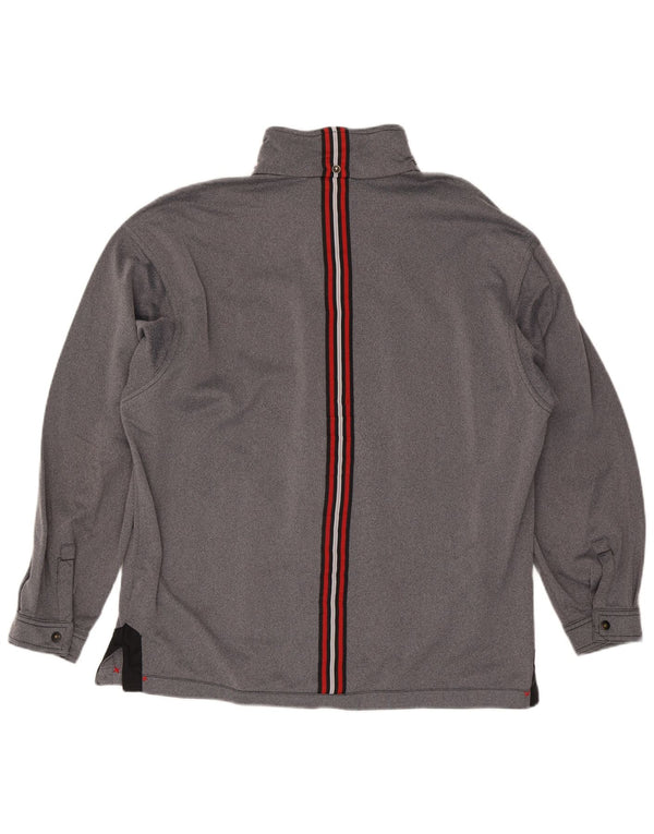 Lotto Træningsdragt til mænd Topjakke UK 42/44 XL Grå Colourblock Polyester
