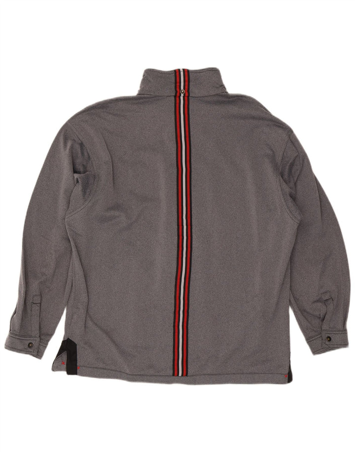 Lotto Træningsdragt til mænd Topjakke UK 42/44 XL Grå Colourblock Polyester