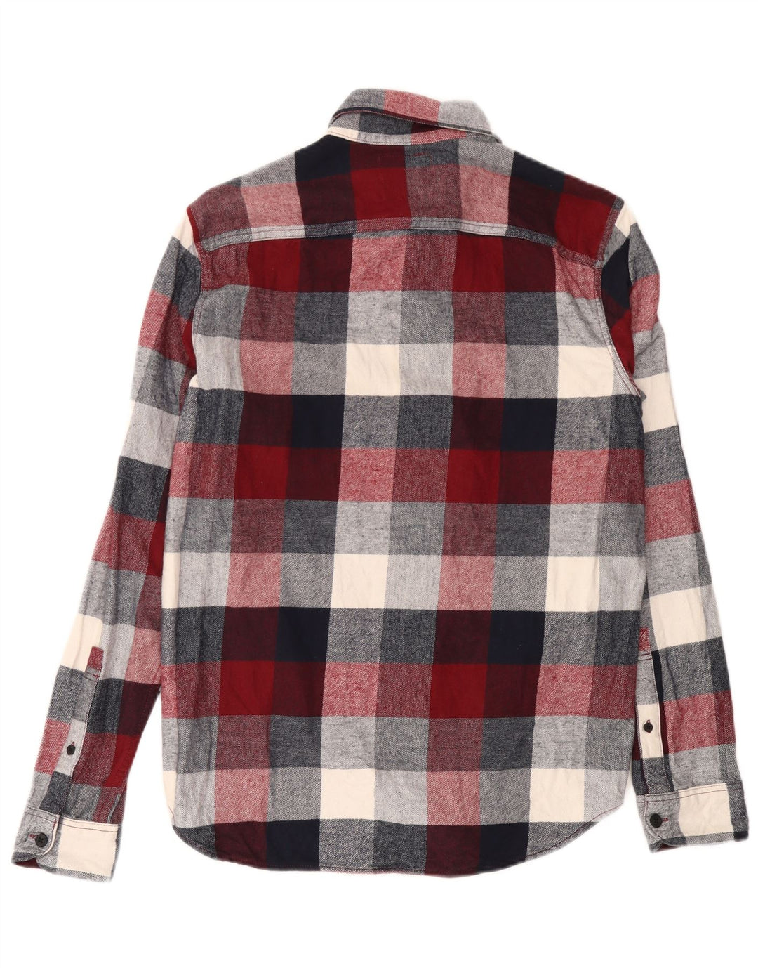 Hollister Herre Flanelskjorte Medium Burgundy Gingham Cotton
