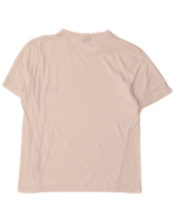 AUSTRALIAN L'ALPINA Herre T-shirt Top Medium White