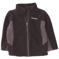 Bergans Boys Fleecejakke 5-6 år Sort Colourblock Polyester