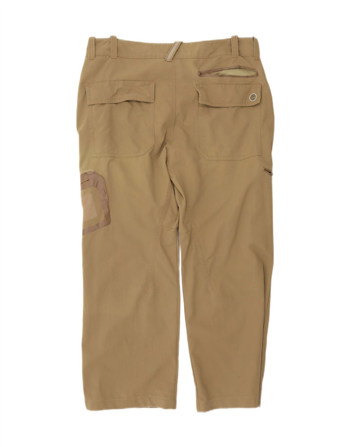 TIMBERLAND Mens Straight Cargo Trousers W38 L29 Khaki Polyester Vintage Timberland and Second-Hand Timberland from Messina Hembry 