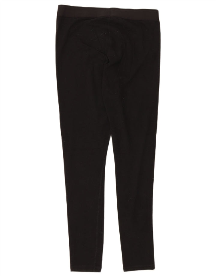 CHAMPION Womens Colorado State Rams Leggings UK 12 Medium Black Bomuld