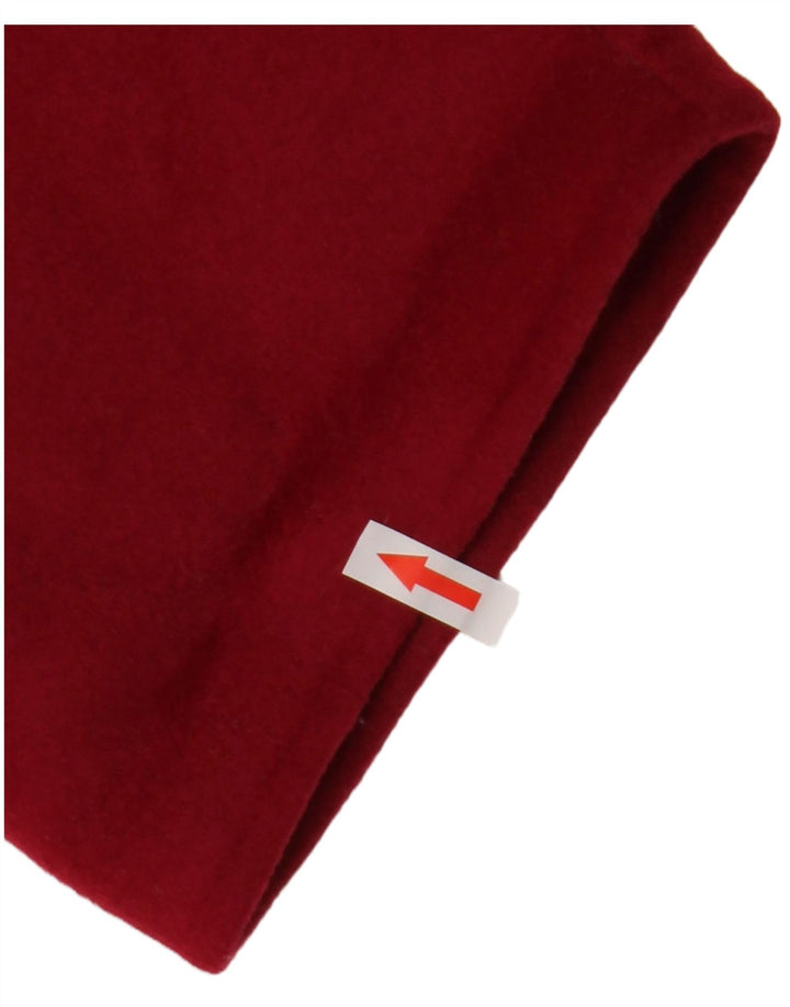 Vintage oversize overfrakke til kvinder IT 53 2XL rød uld