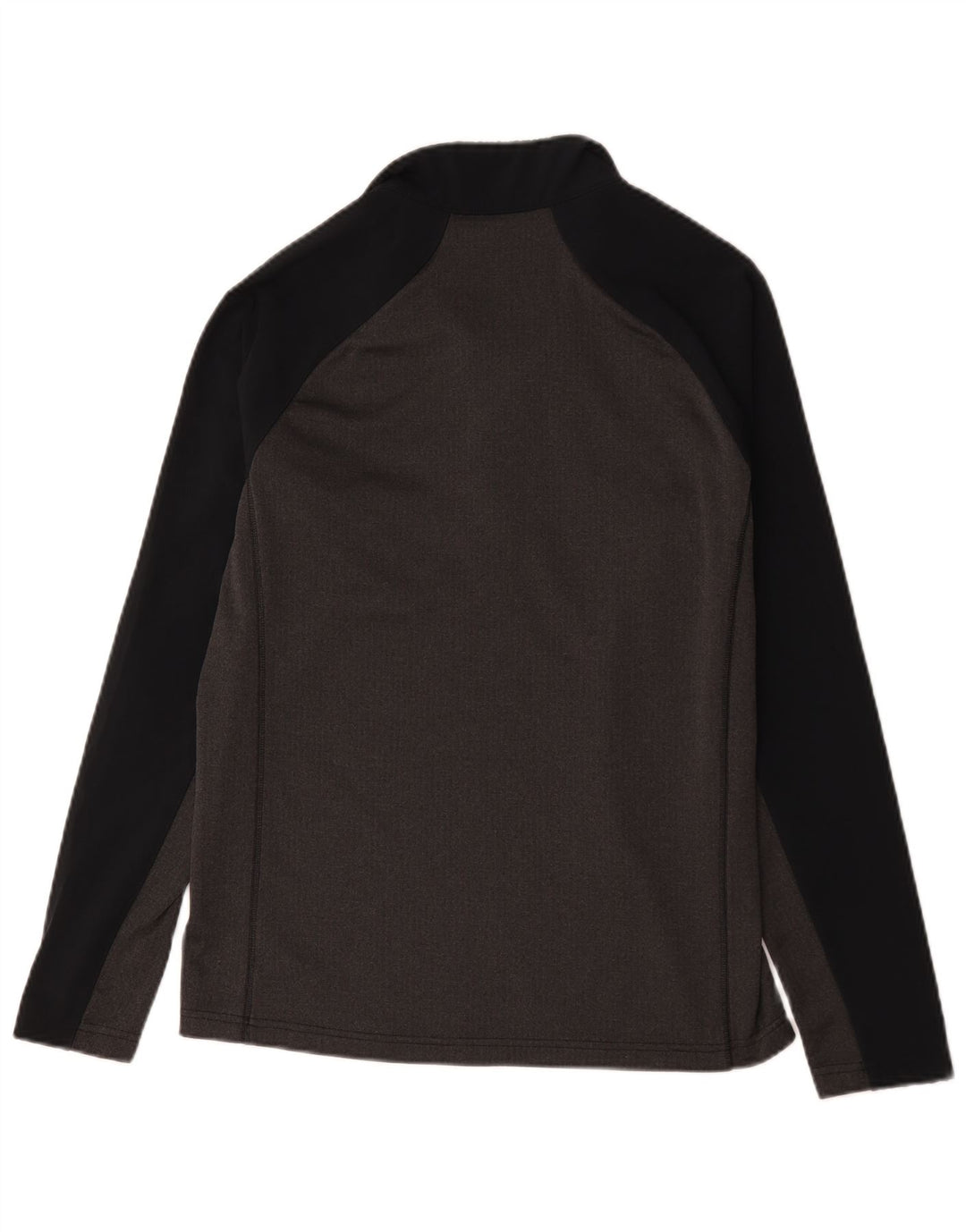 Columbia Herre lynlås hals top langærmet mellemgrå Colourblock Polyester