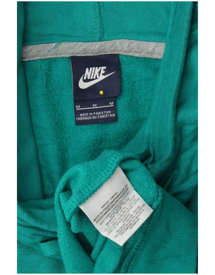 Nike Dame Hættetrøje UK 14 Medium turkis bomuld