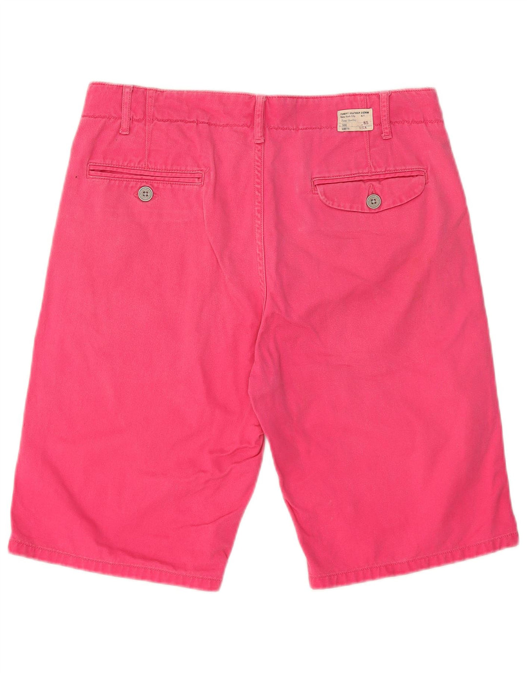 Tommy Hilfiger Herre Chino Shorts W30 Medium Pink Bomuld