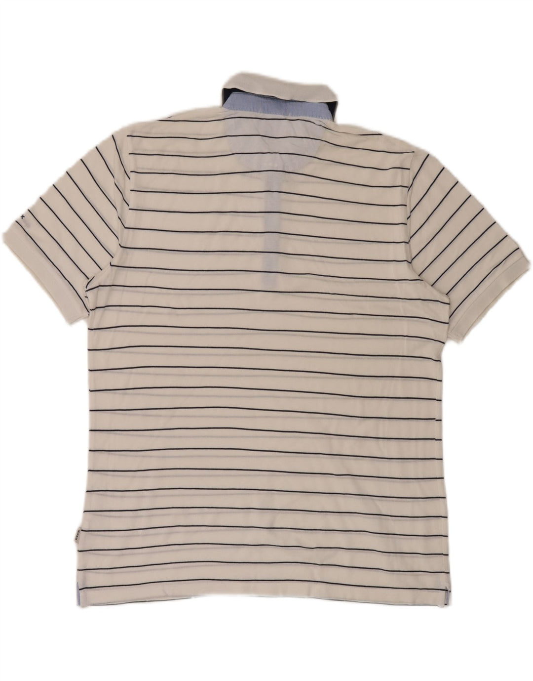 Geox Respira Herre Regular Fit Polo Shirt Stor hvid stribet