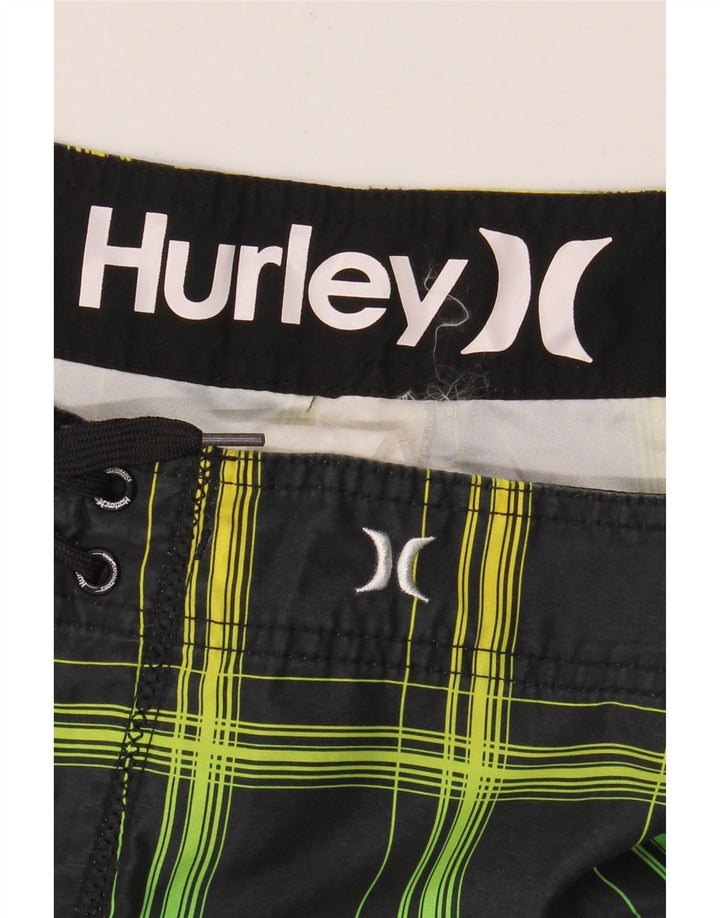 Hurley Badeshorts til mænd XL flerfarvet ternet